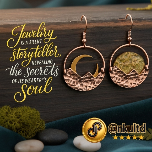 🆕️Boho Chic Double Loop Stretchy Fashion Bracelet - Handcrafted Earth Tones 🌾 - Picture 7 of 11